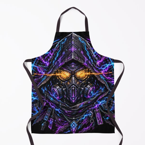 Item preview, Void Nomad Cyberpunk Techwear Neon Graphic designed and sold by RiteshCenter .