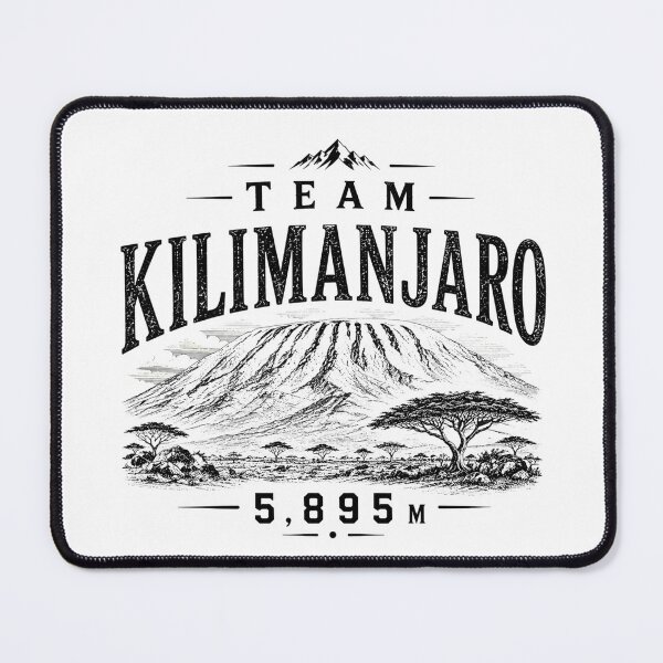 Item preview, Team Kilimanjaro Mountain Hiking Design designed and sold by Miles&Moments.