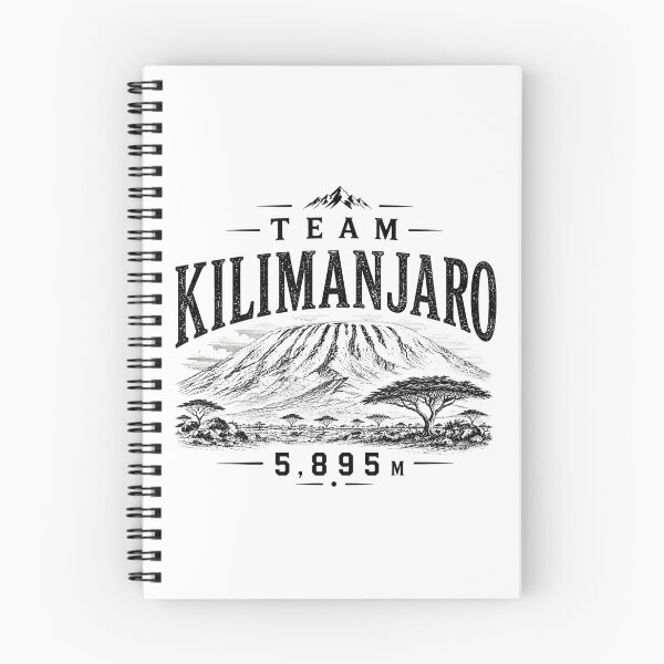 Item preview, Team Kilimanjaro Mountain Hiking Design designed and sold by Miles&Moments.