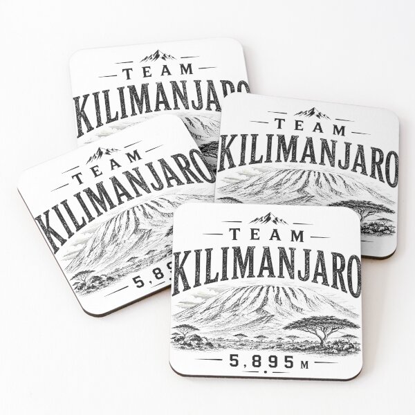 Item preview, Team Kilimanjaro Mountain Hiking Design designed and sold by Miles&Moments.
