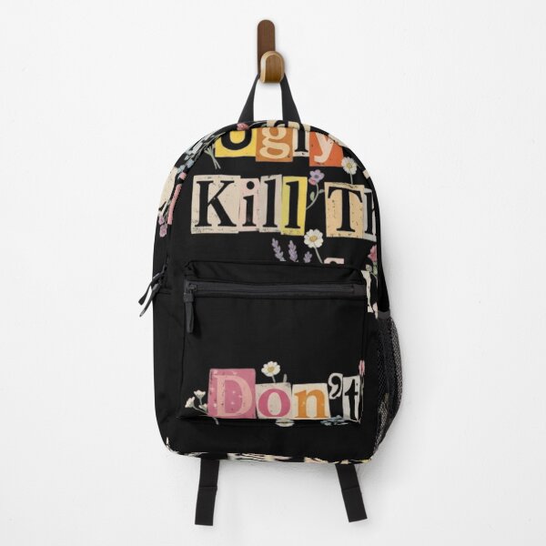 Item preview, Don't Let The Ugly in Others Kill The Beauty in You Retro Floral Ransom Note designed and sold by haitrieuic96.