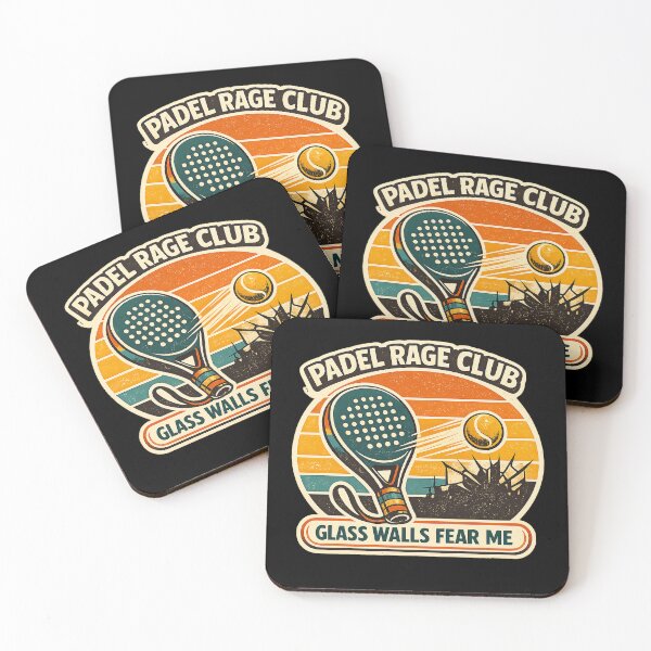 Item preview, Padel Rage Club Glass Walls Fear Me designed and sold by Concrete Coffee Studio.
