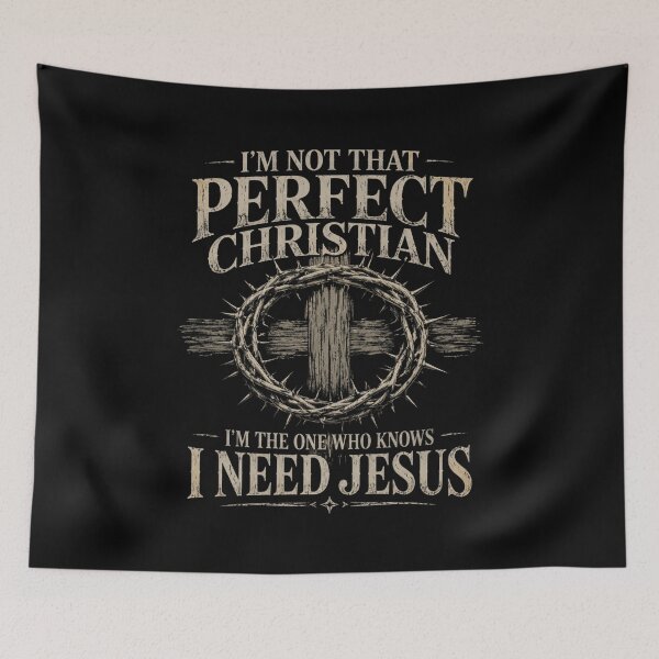 Item preview, I'm Not that Perfect Christian I'm The One that Knows Funny designed and sold by OlakunleOloroz.