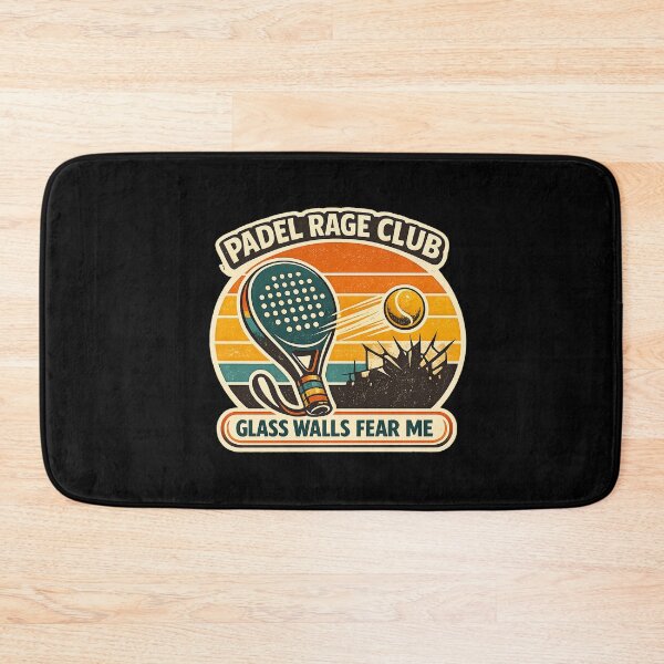 Item preview, Padel Rage Club Glass Walls Fear Me designed and sold by Concrete Coffee Studio.