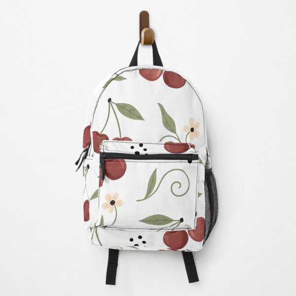 Item preview, Cherry and Floral Minimal Pattern Notebook designed and sold by FestivityFinds.