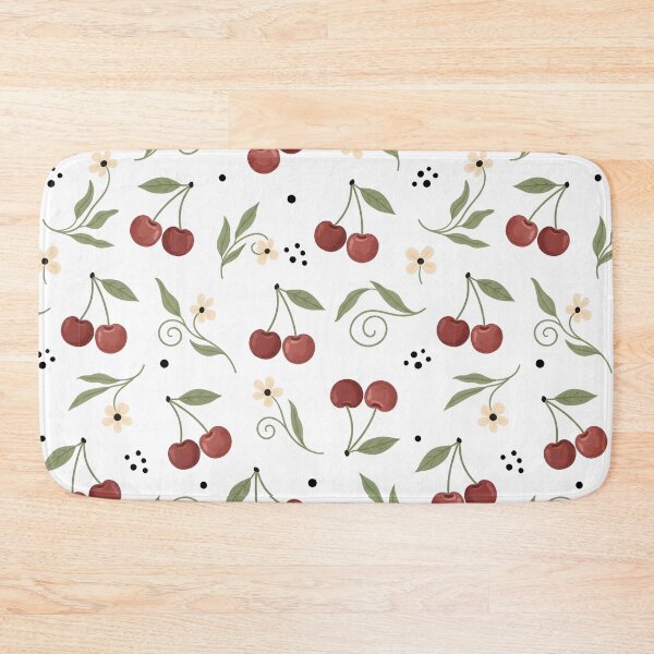 Item preview, Cherry and Floral Minimal Pattern Notebook designed and sold by FestivityFinds.