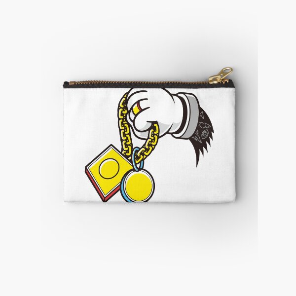 Item preview, Cartoon Hand Holding Hip Hop Gold Chain designed and sold by Lexkon Liu's art.