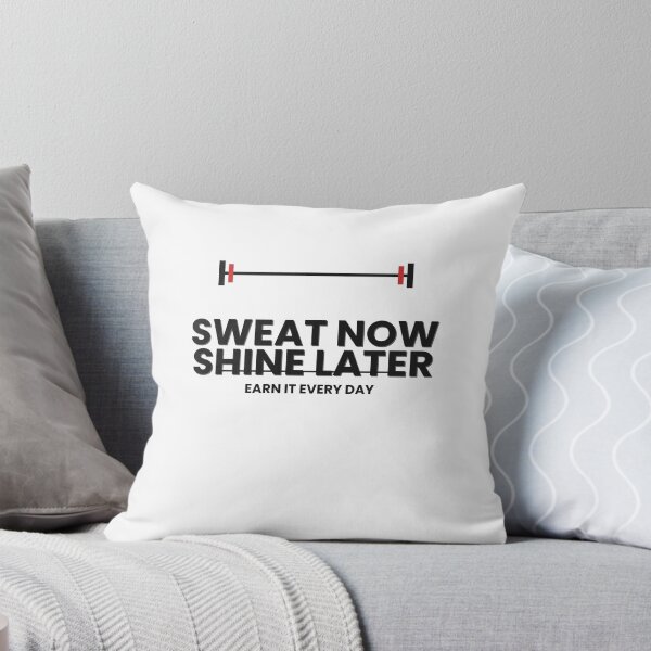 Item preview, Sweat Now Shine Later Fitness Design designed and sold by ⭐ AURA STUDIO.