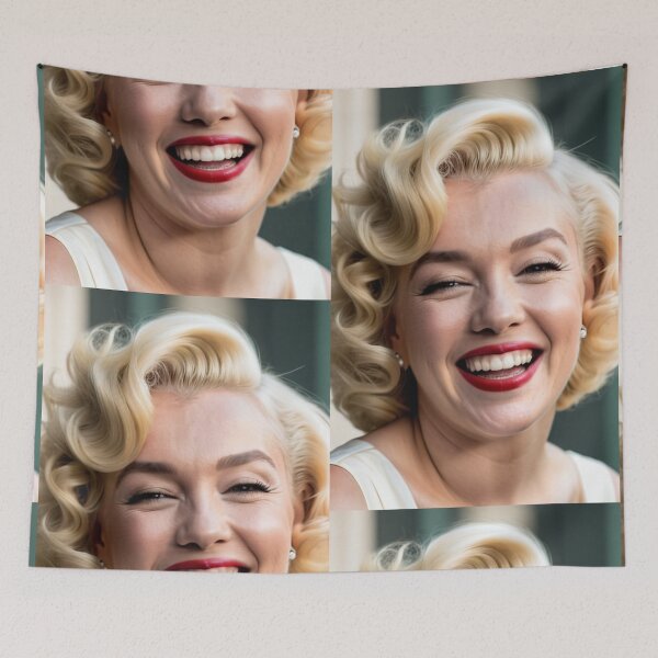 Item preview, Cinema - Great Hollywood Actress of the 1950s, Glamorous and Smiling Portrait designed and sold by Beat-It.