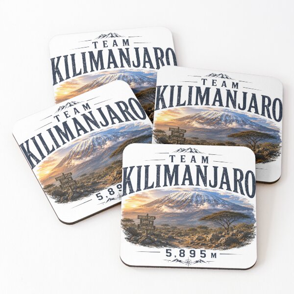 Item preview, Team Kilimanjaro Mountain Hiking Design 2 designed and sold by Miles&Moments.