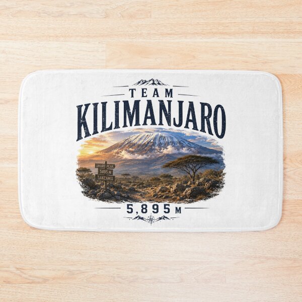 Item preview, Team Kilimanjaro Mountain Hiking Design 2 designed and sold by Miles&Moments.