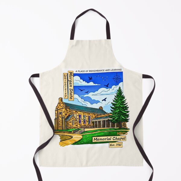 Item preview, Morgan State Memorial Chapel Woodblock Print Style designed and sold by EvergreenPark - Tee Studio.