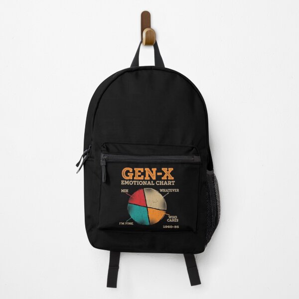 Item preview, Gen-X Emotional Chart - Funny 1980s Retro Nostalgia designed and sold by AdyKurniawan.