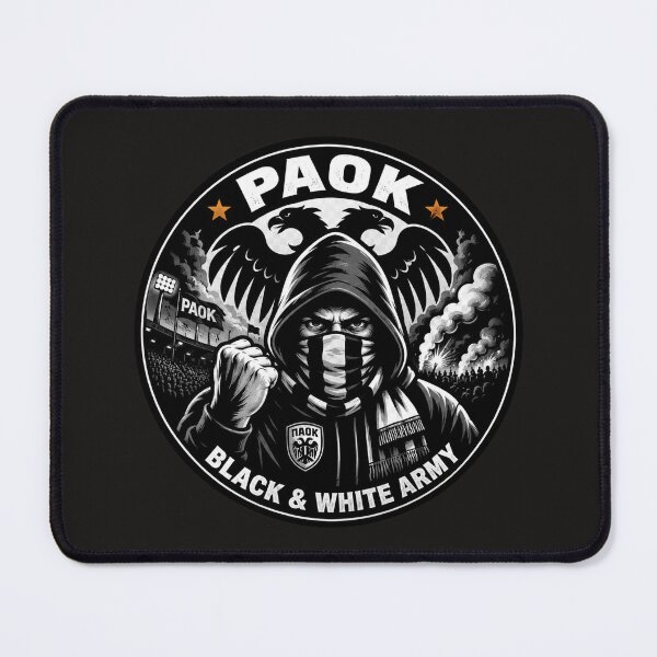 Item preview, PAOK Ultras - Black & White Army designed and sold by Sports Boutique.