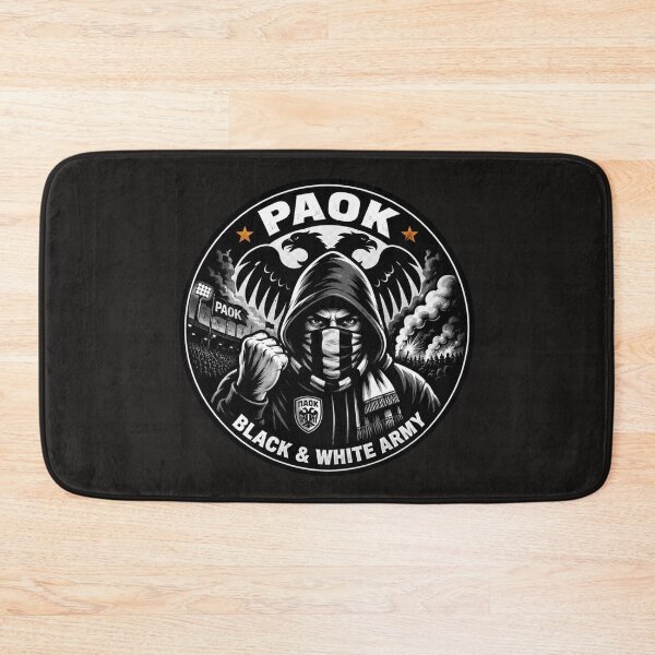 Item preview, PAOK Ultras - Black & White Army designed and sold by Sports Boutique.