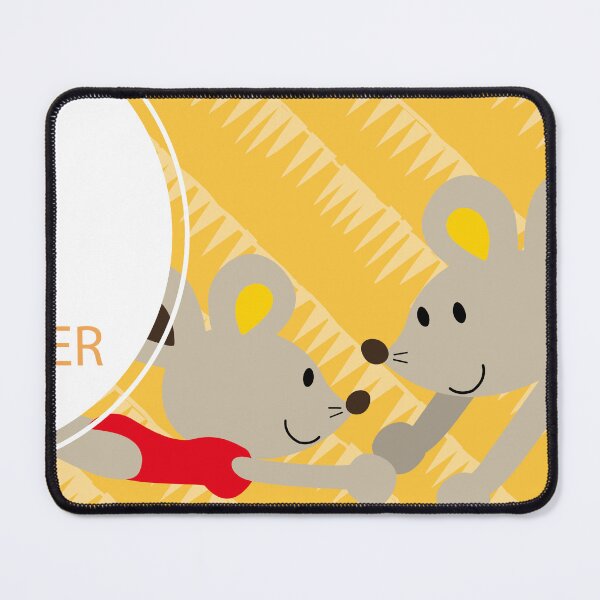 Item preview, Cute Cartoon Mouse Flying Trapeze Circus designed and sold by OsakaYumeWorks.
