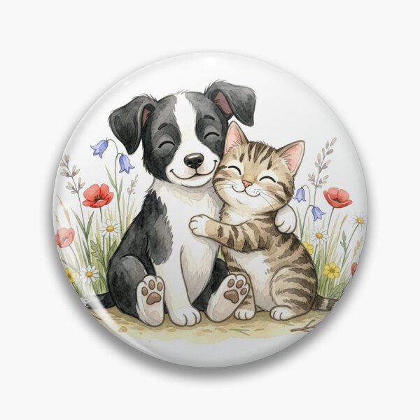 Item preview, Dog and Cat Friends designed and sold by Motivburg.