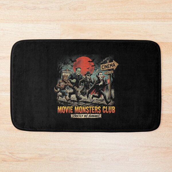 Item preview,  Movie Monsters Club - Retro Cinema Horror Friends designed and sold by AdyKurniawan.