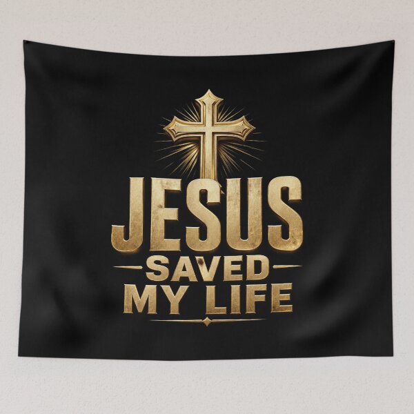 Item preview, Jesus Christ Saved My Life Gift designed and sold by OlakunleOloroz.
