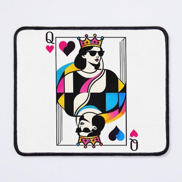 Item preview, queen of hearts playing card designed and sold by Erlin Rudho.