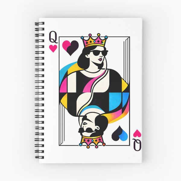 Item preview, queen of hearts playing card designed and sold by Erlin Rudho.