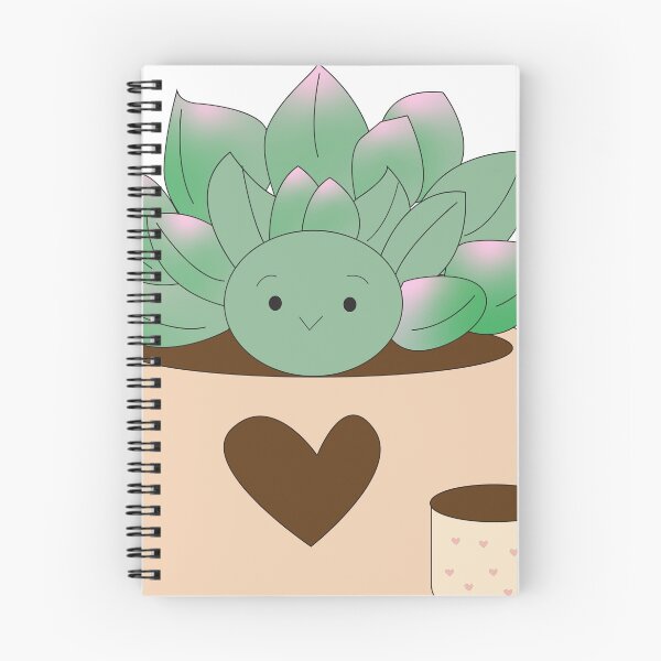 Item preview, Sweet Succulent Pot with Heart and Coffee designed and sold by TatinkaArtskill.