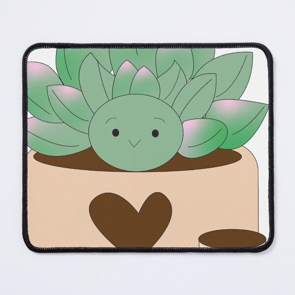 Item preview, Sweet Succulent Pot with Heart and Coffee designed and sold by TatinkaArtskill.