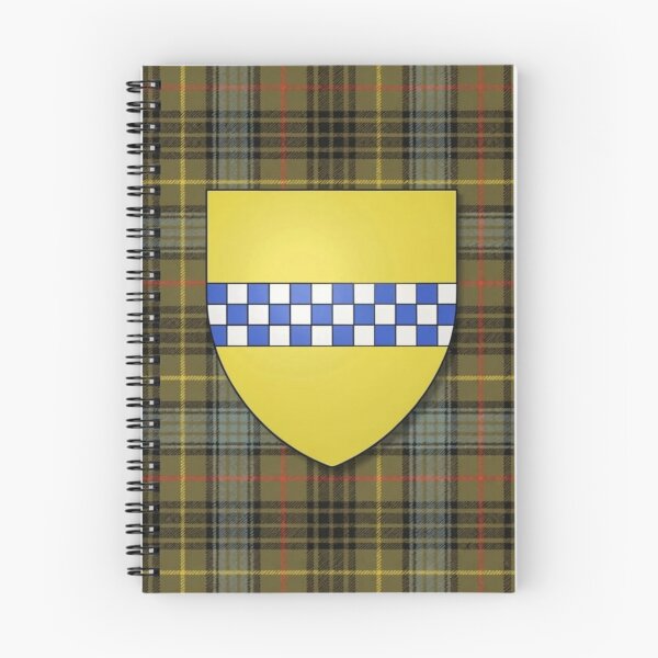 Item preview, Stewart High Steward of Scotland Arms and Weathered Hunting Tartan designed and sold by Kirrindy Designs.