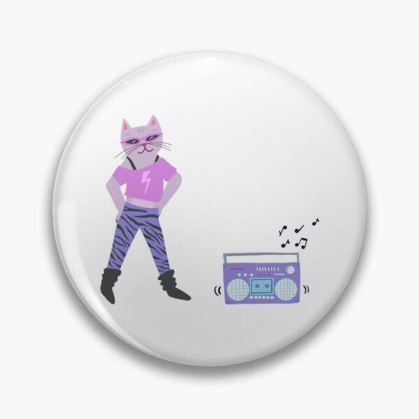 Item preview, Cool Disco Cat Retro Dance Art designed and sold by Nupelwear.