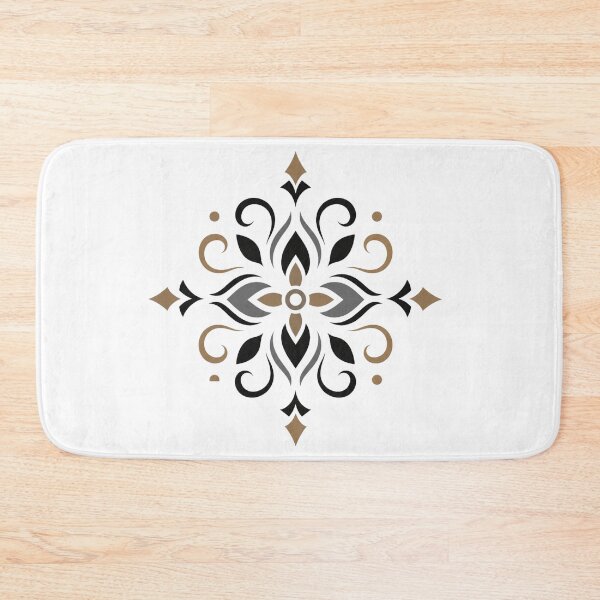 Item preview, Minimalist Floral Mandala Ornament Sticker designed and sold by PremVerse.