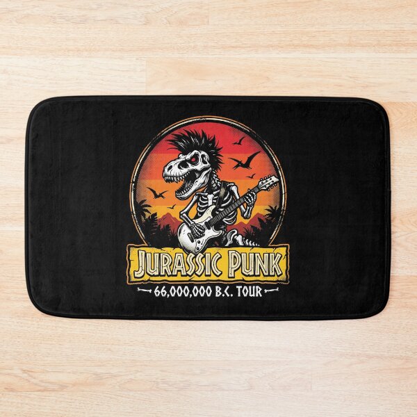 Item preview, Jurassic Punk - Dinosaur Skeleton Playing Electric Guitar designed and sold by AdyKurniawan.