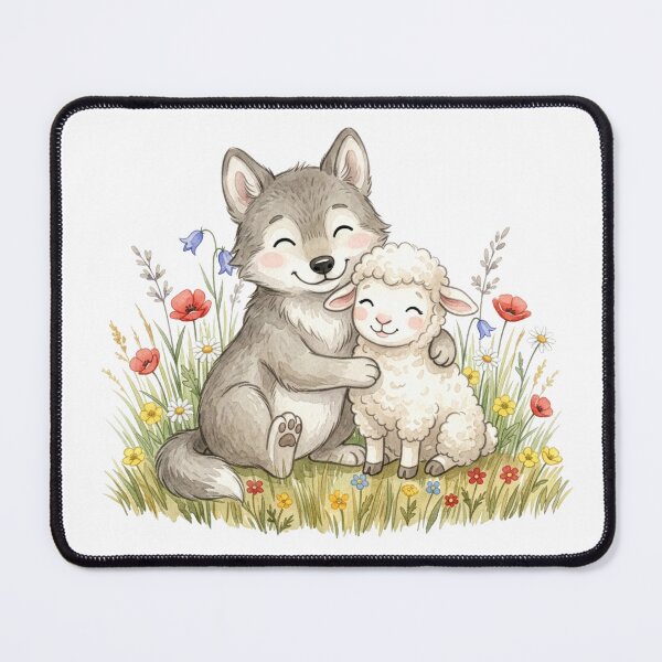 Item preview, Wolf and Sheep Friends designed and sold by Motivburg.