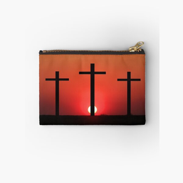 Item preview, Crucifixion scene silhouetted against the sunset designed and sold by jwwallace.