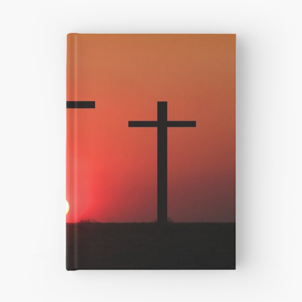 Item preview, Crucifixion scene silhouetted against the sunset designed and sold by jwwallace.