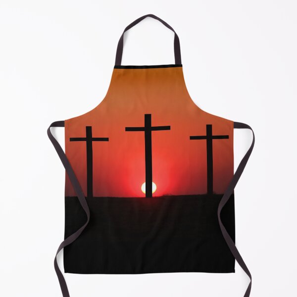 Item preview, Crucifixion scene silhouetted against the sunset designed and sold by jwwallace.