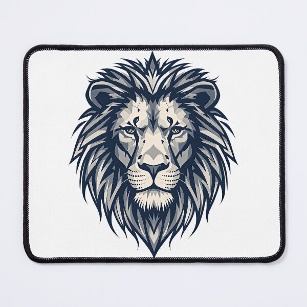 Item preview, Fractal Geometric Lion – Majestic Modern Vector Portrait designed and sold by Artisan Finds Online.