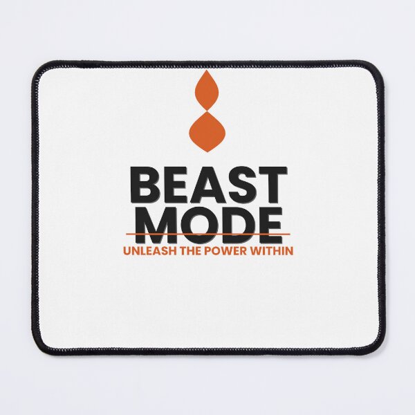 Item preview, Beast Mode Flame Fitness Design designed and sold by ⭐ AURA STUDIO.