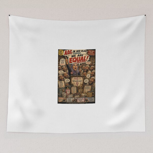 Item preview, AOC We Are Equal designed and sold by LoudMouthArt.