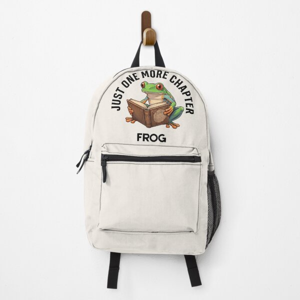 Item preview, Just One More Chapter Frog T-Shirt & Sticker – Cute Reading Frog Book Lover Graphic Tee for Bookworms designed and sold by ZyxDes.