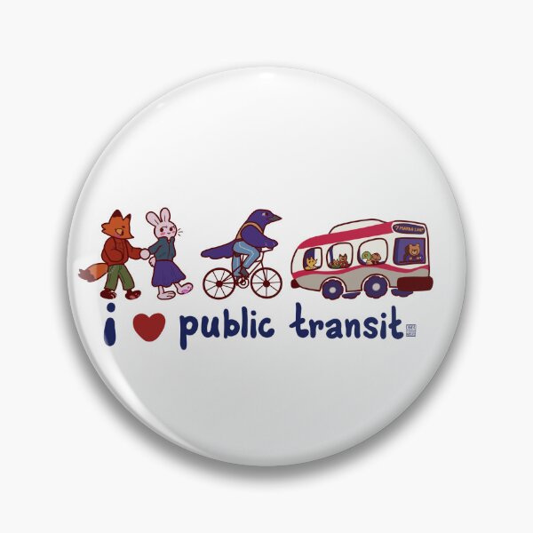 Item preview, i <3 public transit designed and sold by nicrav.