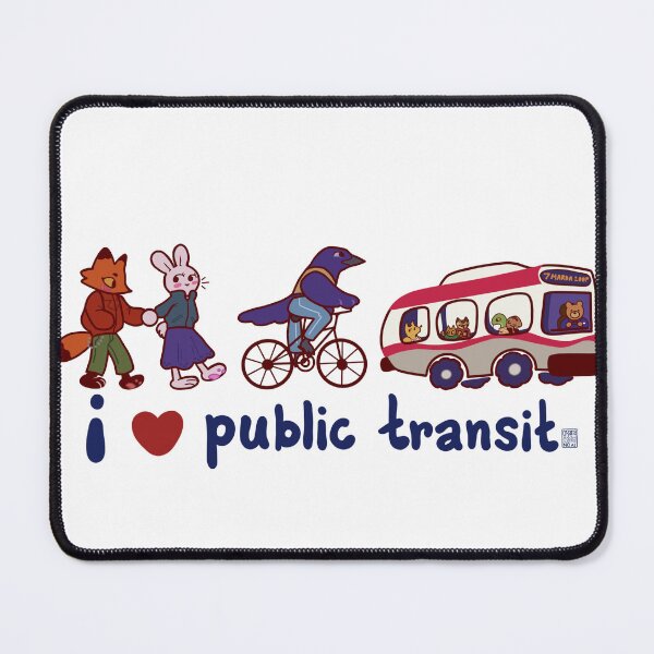 Item preview, i <3 public transit designed and sold by nicrav.