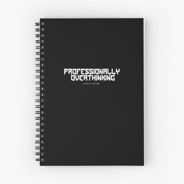 Item preview, Professionally Overthinking Serious Skill Funny Sarcastic designed and sold by BiakiaPrints.