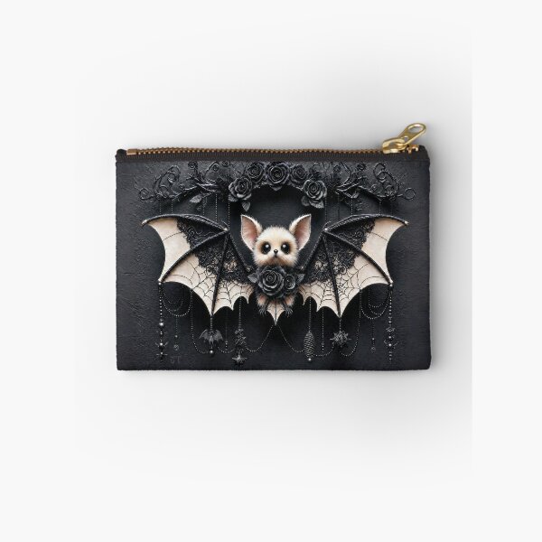 Item preview, Cute Bat with Black Roses designed and sold by JacquiTaylorArt.
