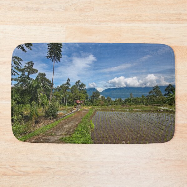 Item preview, The peaceful horizon of Lake Maninjau designed and sold by franck380.