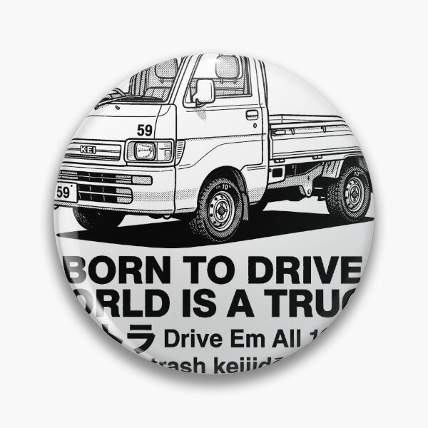 Item preview, Born to Drive Kei Truck - Retro JDM Keijidosha designed and sold by AdyKurniawan.
