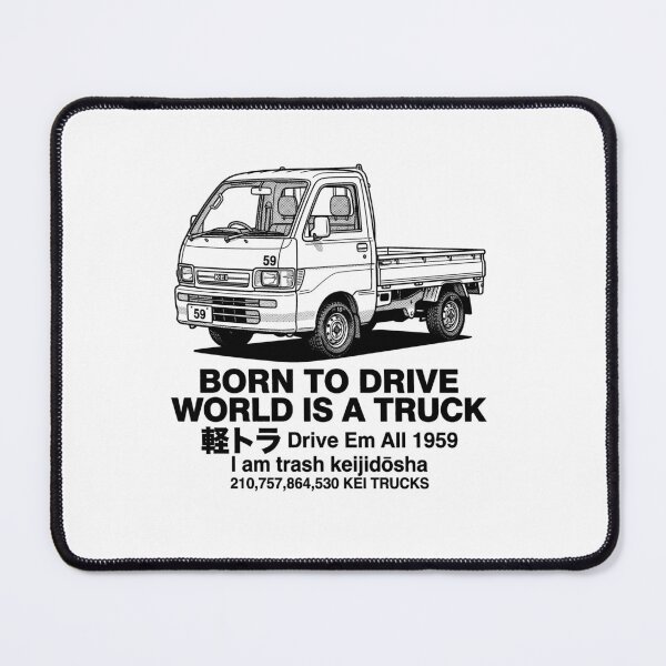 Item preview, Born to Drive Kei Truck - Retro JDM Keijidosha designed and sold by AdyKurniawan.