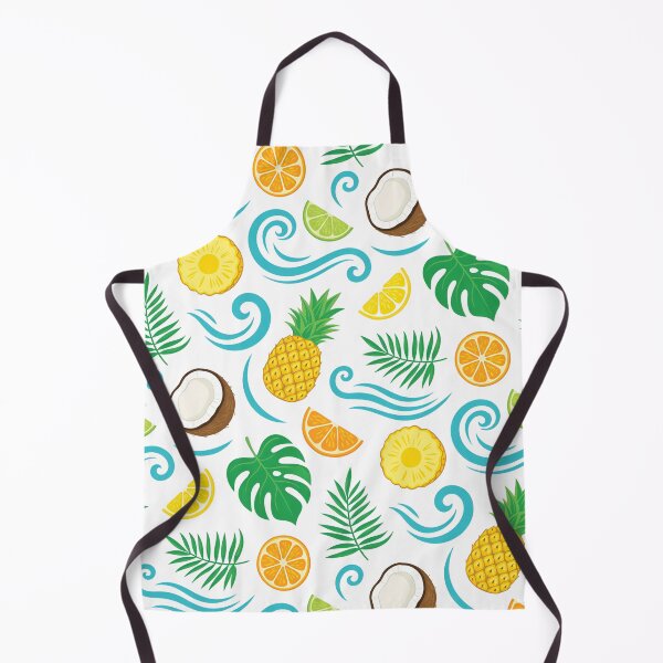 Item preview, Tropical Fruit & Palm Leaf Summer Pattern Throw Pillow designed and sold by FestivityFinds.