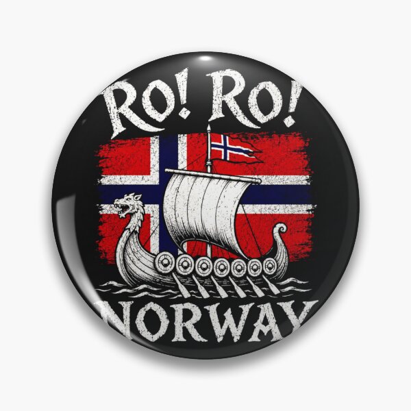 Item preview, Norwegian Viking Ship Norway Flag Country Heritage Pride designed and sold by JonathanBoff.