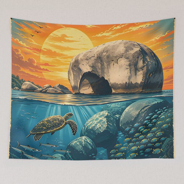 Item preview, ELEPHANT HEAD ROCK – UNDERWATER CATHEDRAL designed and sold by Spirit of Siam.