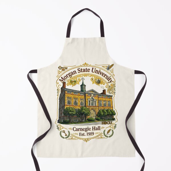 Item preview, Morgan State University Carnegie Hall Historic Campus Illustration designed and sold by EvergreenPark - Tee Studio.